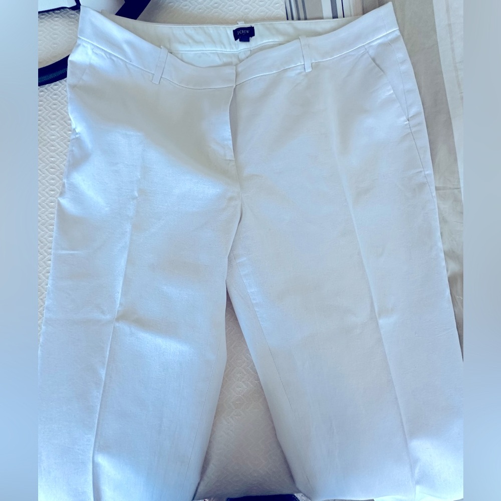 J. Crew Factory Two-Piece Suit in White Size 20 - Picture 7 of 10